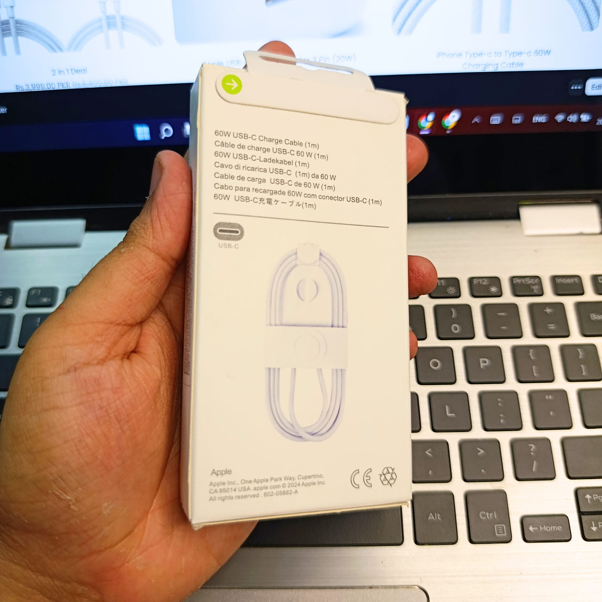 iPhone Type-c to Type-c 60W Charging Cable